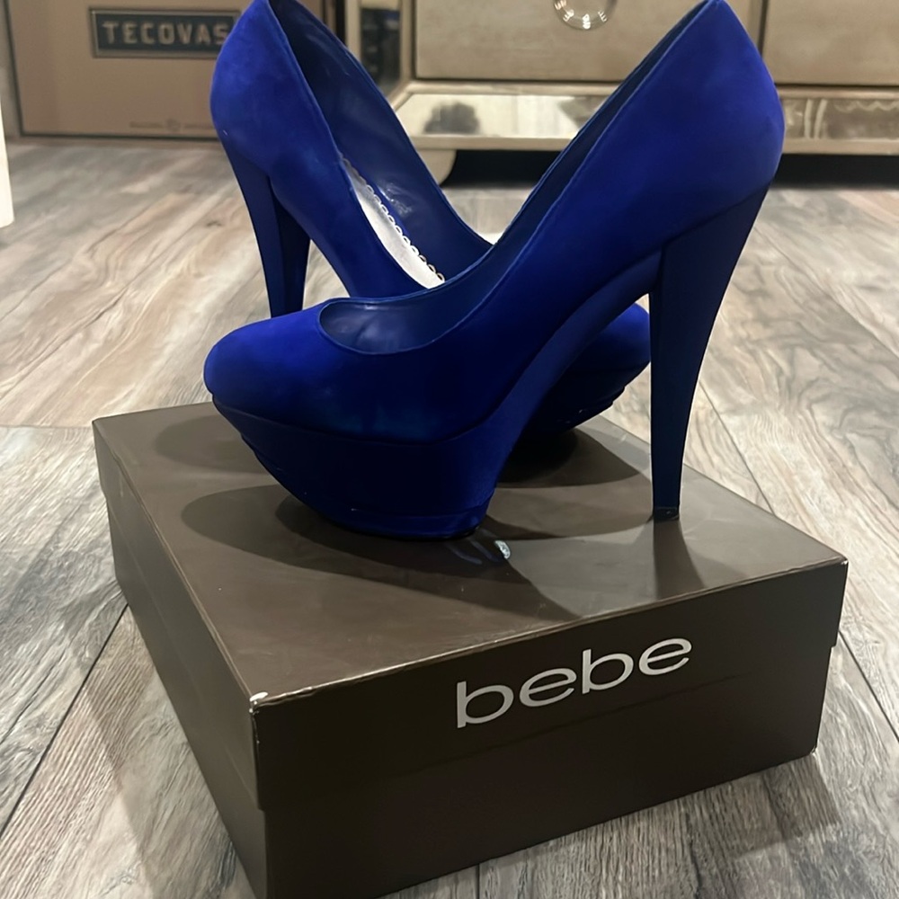 Bebe platform heels